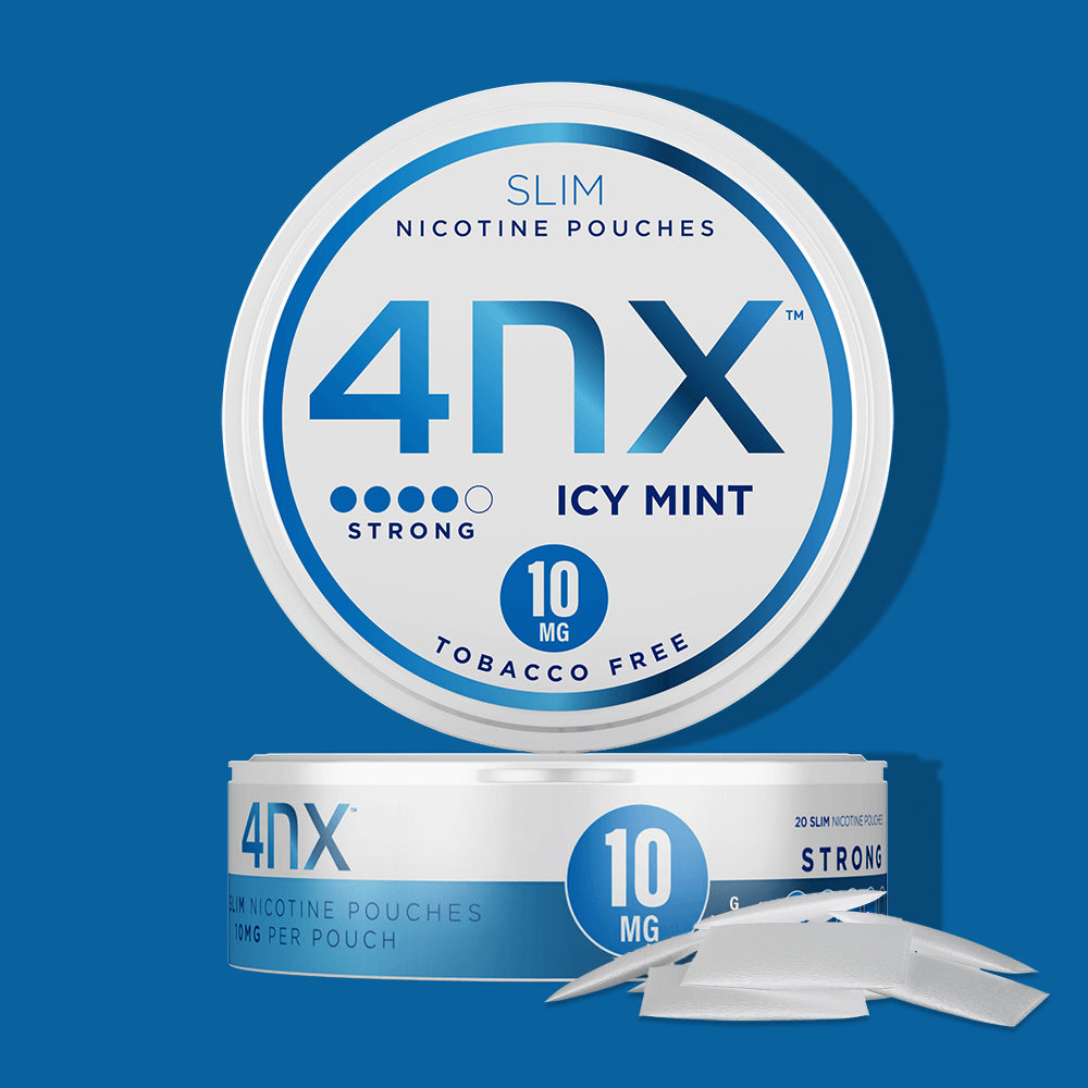 Icy Mint Nicotine Pouches 10mg – 4nx Nicotine Pouches